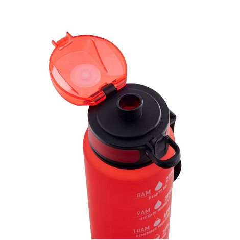  Bouteille en PET recyclé (100 % rPET), ornée de citations motivan