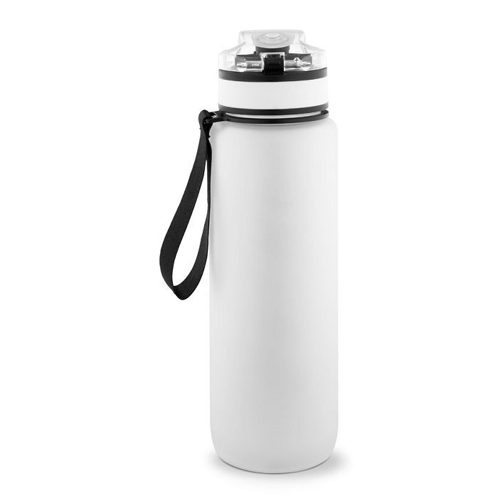  Bouteille en PET recyclé (100 % rPET), ornée de citations motivan