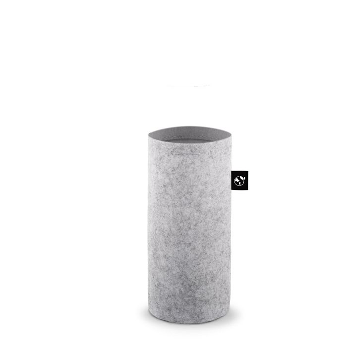  Housse en feutre recyclé (xxx % recyclé), idéale pour les bouteil