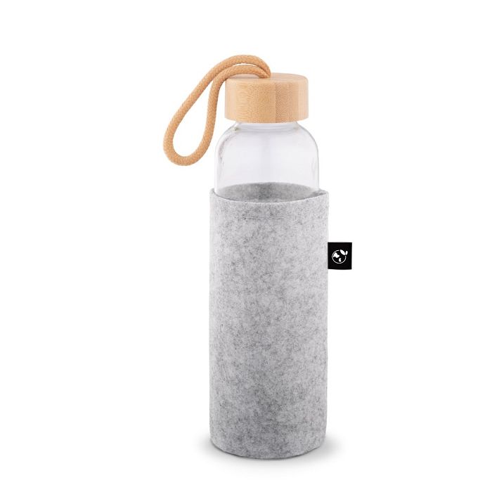  Housse en feutre recyclé (xxx % recyclé), idéale pour les bouteil