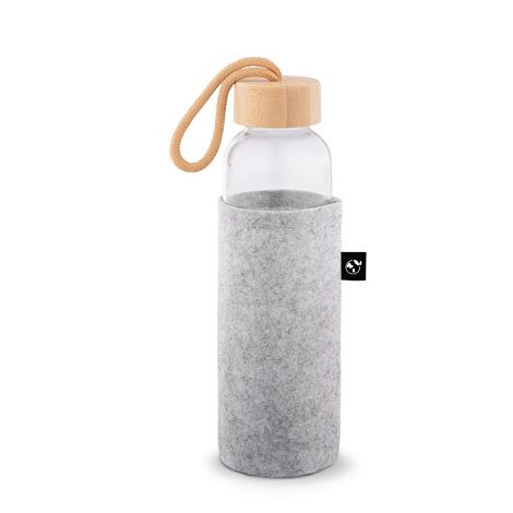  Housse en feutre recyclé (xxx % recyclé), idéale pour les bouteil