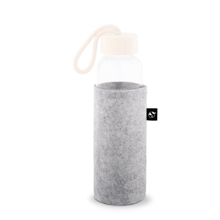  Housse en feutre recyclé (xxx % recyclé), idéale pour les bouteil