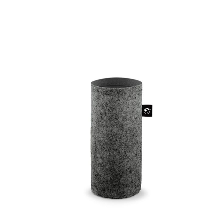  Housse en feutre recyclé (xxx % recyclé), idéale pour les bouteil