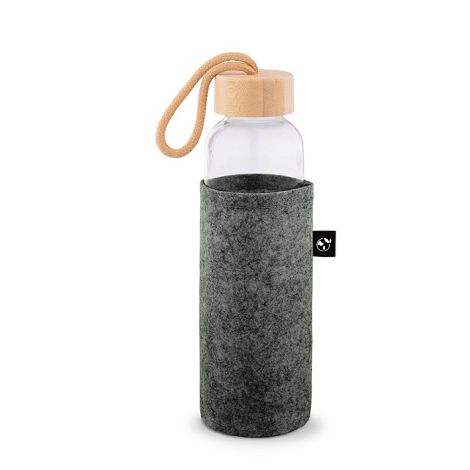  Housse en feutre recyclé (xxx % recyclé), idéale pour les bouteil