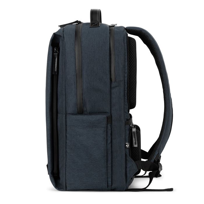  Sac à dos pour ordinateur portable (17 pouces) en polyester recyc