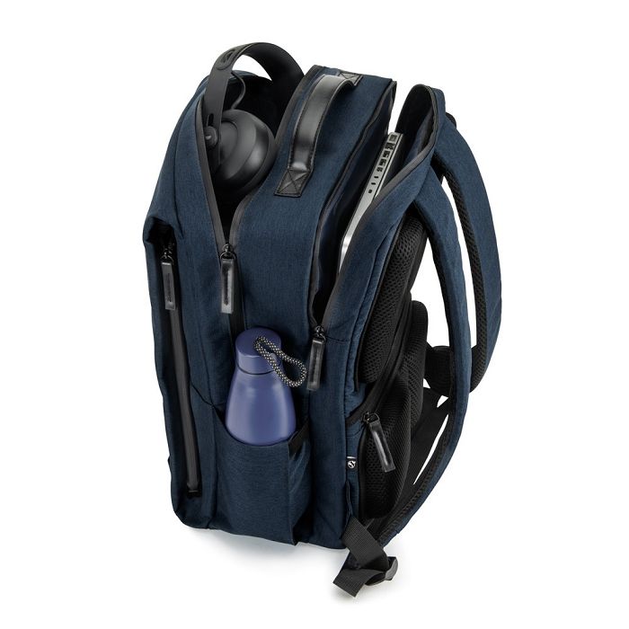  Sac à dos pour ordinateur portable (17 pouces) en polyester recyc