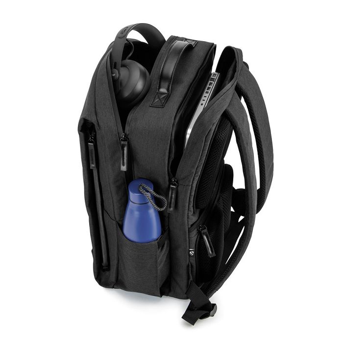  Sac à dos pour ordinateur portable (17 pouces) en polyester recyc