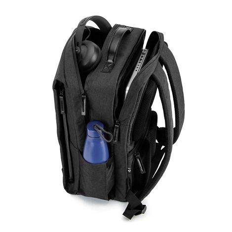  Sac à dos pour ordinateur portable (17 pouces) en polyester recyc