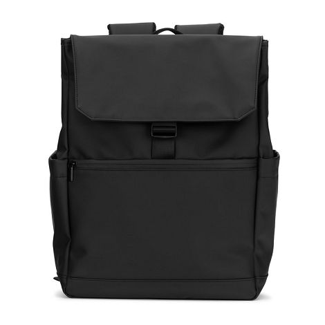  Sac à dos pour ordinateur portable (16") en PU, avec rabat recouv