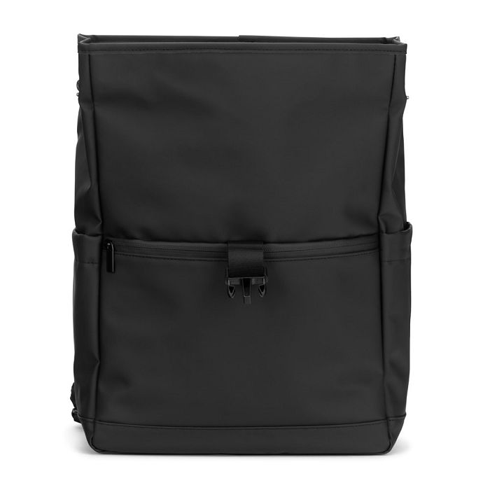  Sac à dos pour ordinateur portable (16") en PU, avec rabat recouv
