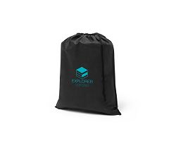 Sac à cordon en tissu pour sac à dos (60 g/m²)