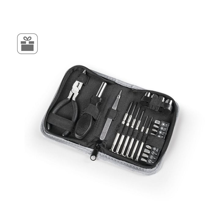  Ensemble d'outils multifonctions de 24 pièces en acier au carbone