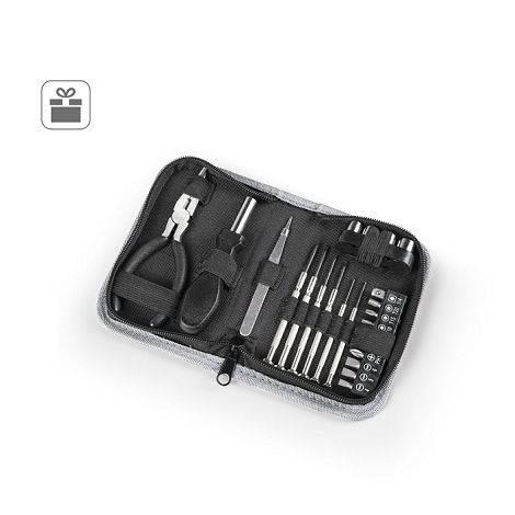  Ensemble d'outils multifonctions de 24 pièces en acier au carbone