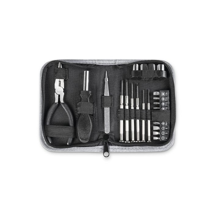 Ensemble d'outils multifonctions de 24 pièces en acier au carbone