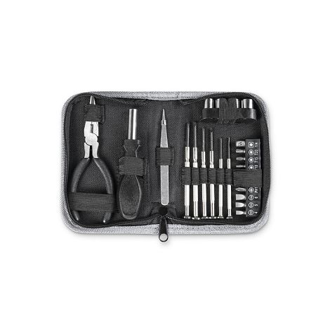  Ensemble d'outils multifonctions de 24 pièces en acier au carbone