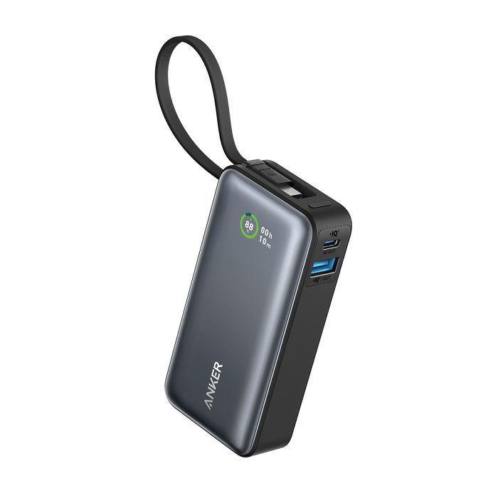  Powerbank 30W avec câble USB-C intégré Anker Nano