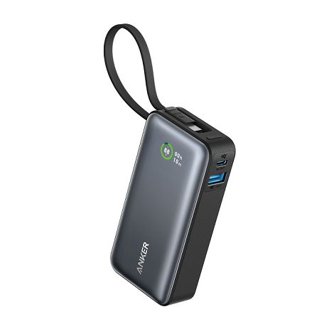  Powerbank 30W avec câble USB-C intégré Anker Nano