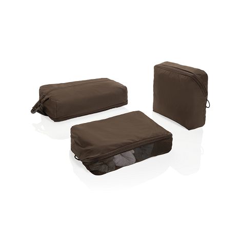  Lot de cubes de rangement en nylon recyclé RCS KENTO URBAN