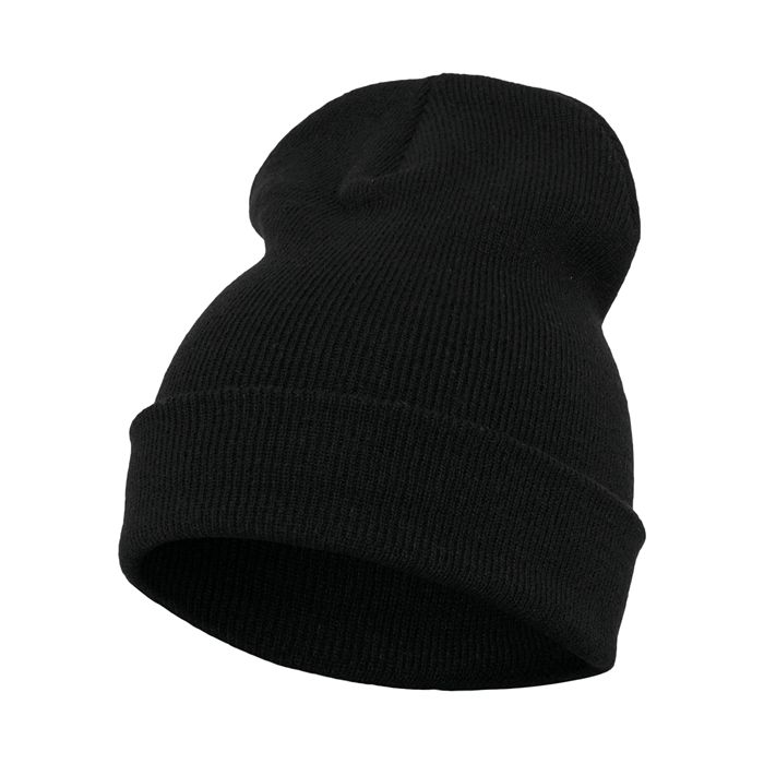  Bonnet long en maille épaisse