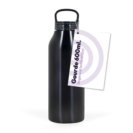  Gourde 600ml - Noir