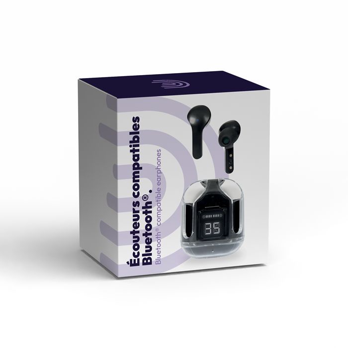  Ecouteurs compatibles Bluetooth® - Noir