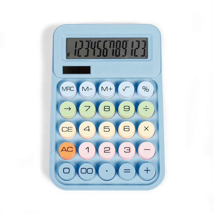  Calculatrice - Bleu