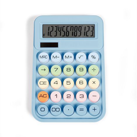  Calculatrice - Bleu