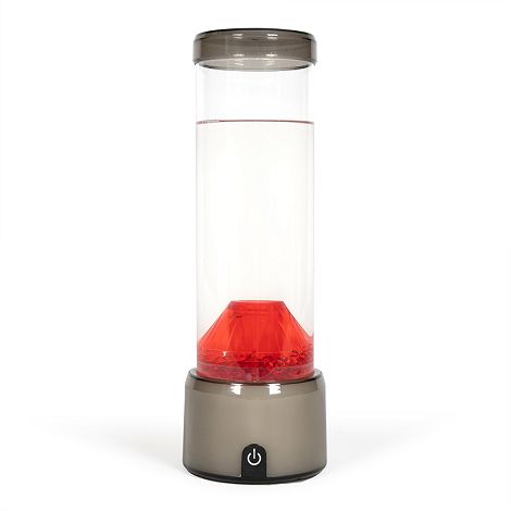  Lampe volcan  - Noir