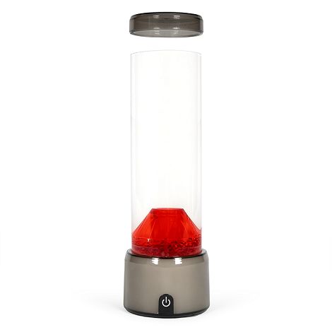 Lampe volcan  - Noir