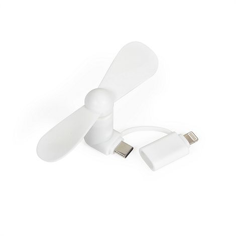  Ventilateur de téléphone - Blanc