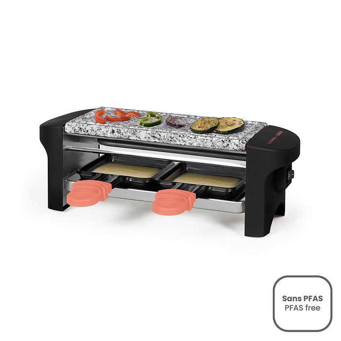  Appareil à raclette 2 personnes - Livoo x Marmiton - Corail