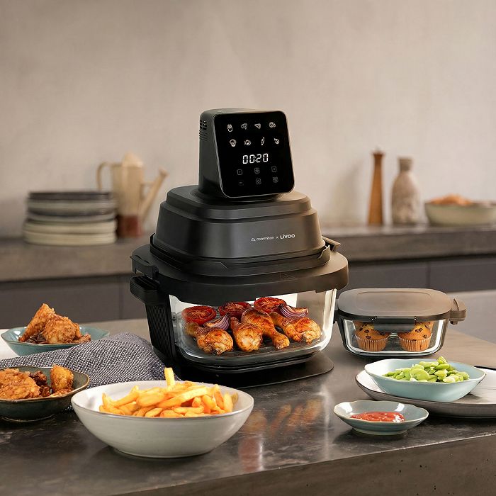  Friteuse sans huile Crousti’R - Livoo x Marmiton - Noir