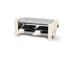 Appareil à raclette 2 personnes - Crème
