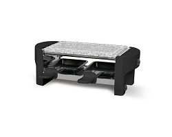 Appareil à raclette 2 personnes - Noir
