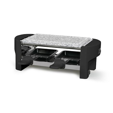  Appareil à raclette 2 personnes - Noir