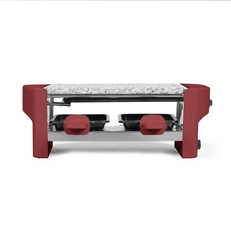 Appareil à raclette 2 personnes - Rouge