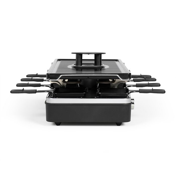 Appareil à raclette 8 personnes avec hotte aspirante - Gris