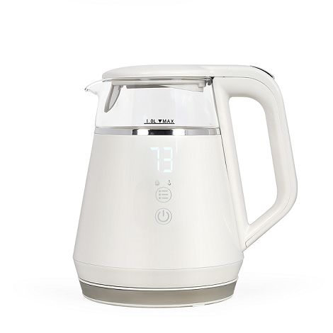  Bouilloire digitale à température variable 1 L - Blanc
