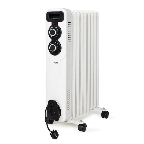  Radiateur bain d'huile 2000 W