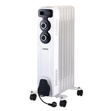  Radiateur bain d'huile 1500 W