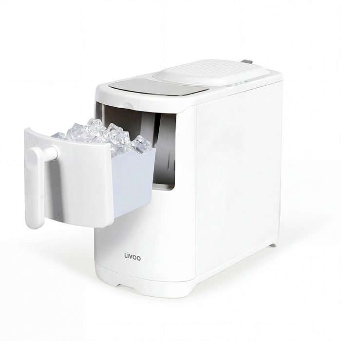  Machine à glaçons compacte avec tiroir - Blanc