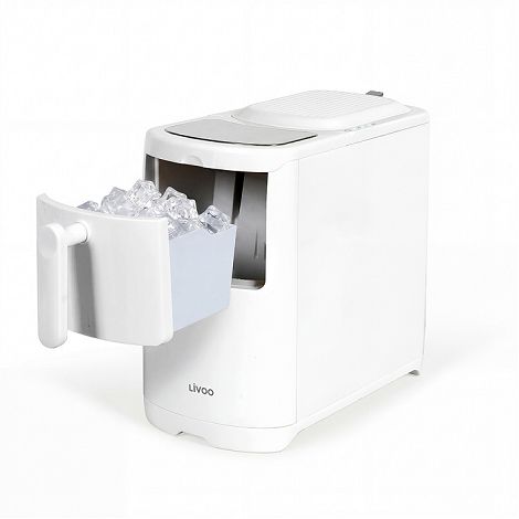  Machine à glaçons compacte avec tiroir - Blanc