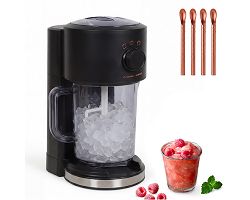 Appareil 2 en 1 granités et glace pilée - Livoo x Marmiton - Noir