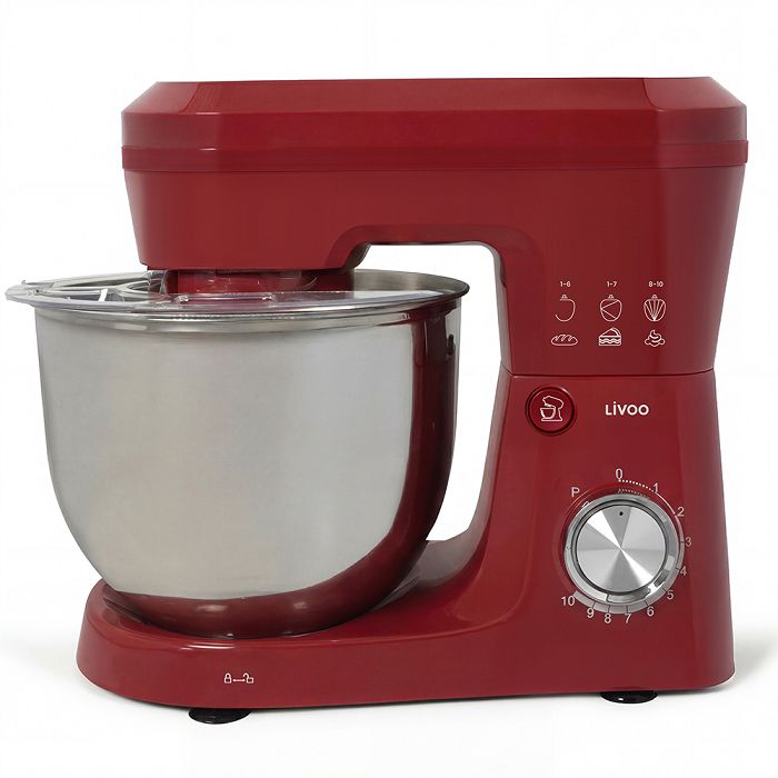  Robot pâtissier 5 L - Rouge