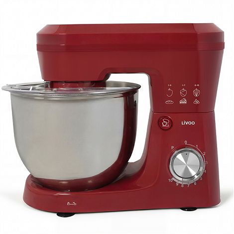  Robot pâtissier 5 L - Rouge
