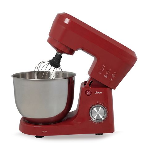  Robot pâtissier 5 L - Rouge