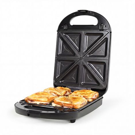  Appareil 3 en 1 gaufres, croques et grill 4 personnes - Livoo x M