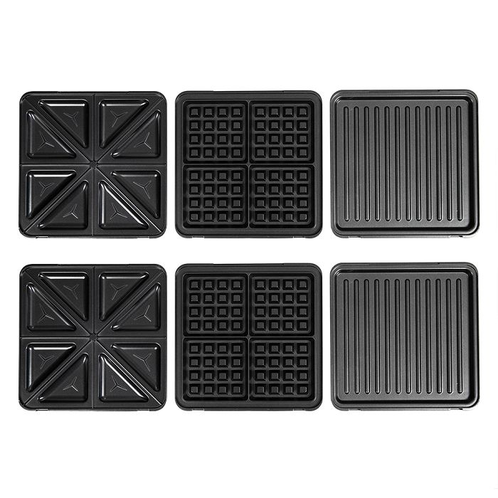  Appareil 3 en 1 gaufres, croques et grill 4 personnes - Livoo x M