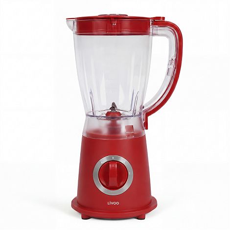  Blender 1,5 L rangement compact - Rouge