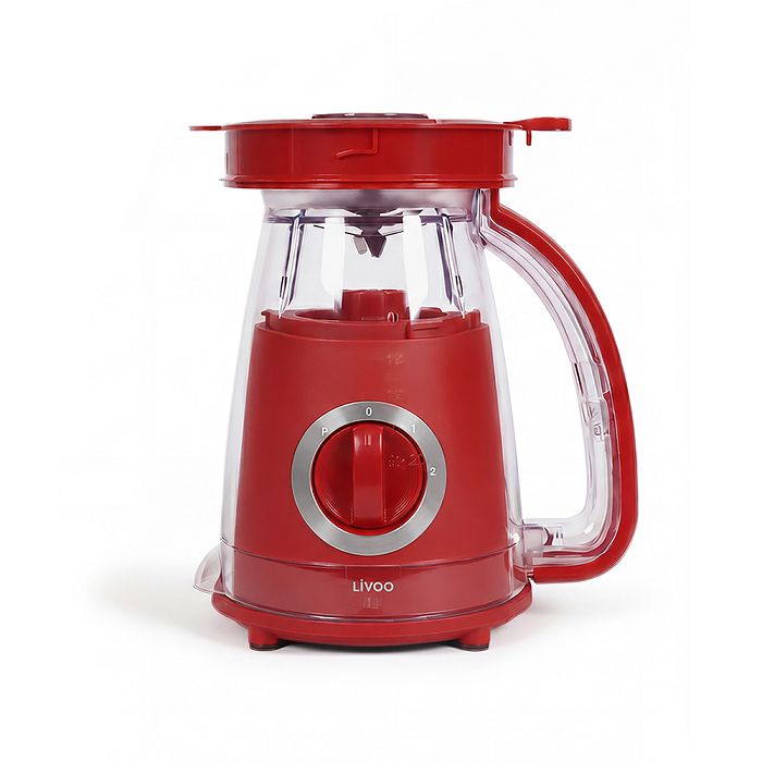  Blender 1,5 L rangement compact - Rouge